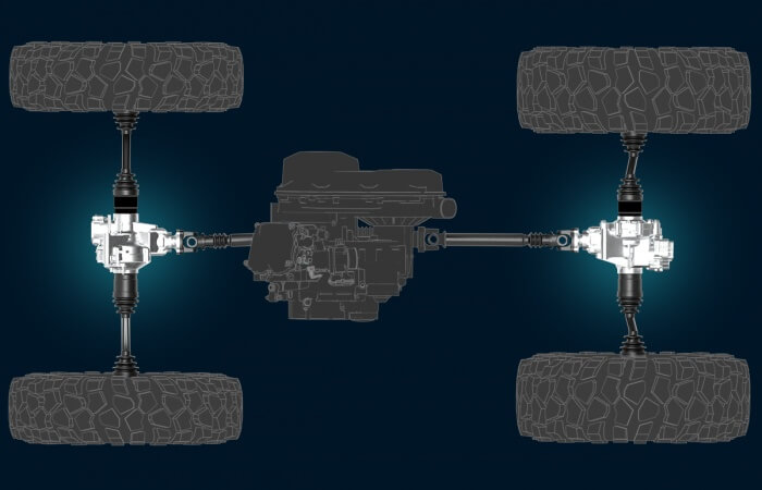 Квадроцикл Landforce 650L EPS