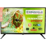 Телевизор GRUNHELM GTV32HD01T2 HD, фото 