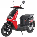 Электроскутер Yadea S-Like (чёрно-красный), фото 