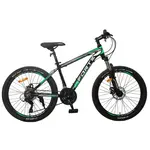 Велосипед Forte Fighter 24" / рама 15" (чорно-зелений), image 