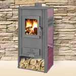 Печь-камин Blist Roma (Ambasador) E с водяным контуром, фото , изображение 2