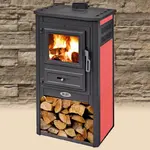 Чавунна піч камін BLIST Konzul з керамічними панелями, image 