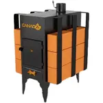 Печь дровяная Canada с теплоаккумулятором для длительного горения (PD-02CTA), фото 