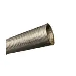 Металлорукав d=50мм х1.0м с кон. 23мм для отвода выхлопных газов, фото , изображение 3