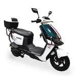 Электрический скутер Fada Roma 1200W (Бело-Черный), фото , изображение 2