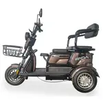 Электротрайк FADA BULLi (трехколесный электроскутер) коричневый, фото , изображение 2