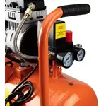 Компрессор воздушный Neo Tools 12K021, безмасляный, 800Вт, 24л, 8бар, 125л/мин, 2-х поршневой, IP20, фото , изображение 2