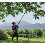 Высоторез аккумуляторный Einhell GC-LC 18/20 Li T-Solo, шина 20 см, 18В, 195мм, 5.5 м/с, 70мл, 228-288 см, 3 кг, фото , изображение 9