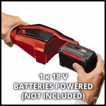 Тример садовий акумуляторний Einhell AGILLO 18/200, PXC 18В, 30/20см, 6.8кг, Solo (без АКБ та ЗП), image _ab__is.image_number.default