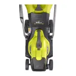 Газонокосилка аккумуляторная Ryobi RLM18X33B-40, 18В ONE+, 1х4Ач, 33см, 35л, 8.7кг, 25-65мм, фото , изображение 5
