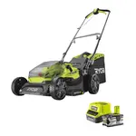 Газонокосилка аккумуляторная Ryobi RY18LMX40B-0, 18В ONE+, 40см, 40л, 18.2кг, 25-70мм, бесщеточный, мульчирование, до 400м2 (без АКБ и ЗУ), фото , изображение 3