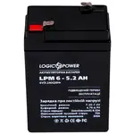 Акумулятор Logicpower AGM LPM 6-5.2 AH, image _ab__is.image_number.default