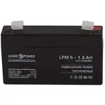 Акумулятор Logicpower AGM LPM 6-1.3 AH, image _ab__is.image_number.default