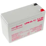 Акумулятор гелевий Logicpower LPM-GL 12 - 7,5 AH, image 
