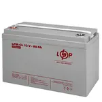 Акумулятор гелевий Logicpower LPM-GL 12V - 80 Ah, image 