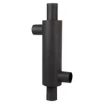 Теплообмінник Екожар чорний на 160 мм, image 