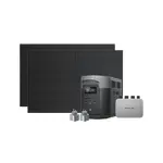 Комплект енергонезалежності EcoFlow PowerStream - мікроінвертор 800W + зарядна станція Delta Max 2000 + 2 x 400W стаціонарні сонячні панелі, , 2016Вт/час, Li-Ion (літій-іонний), image 