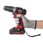 Дриль-шурупокрут акумуляторний INTERTOOL WT-0328 20 В, 35 Nm, 0-400/0-1500 об/хв, 0,8-10 мм, літій-іон, 2x2.0 Ач, ЗП, кейс, image _ab__is.image_number.default