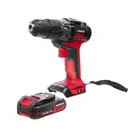 Дриль-шурупокрут акумуляторний INTERTOOL WT-0328 20 В, 35 Nm, 0-400/0-1500 об/хв, 0,8-10 мм, літій-іон, 2x2.0 Ач, ЗП, кейс, image _ab__is.image_number.default