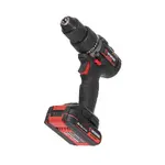 Дриль-шурупокрут акумуляторний INTERTOOL WT-0360 з безщітковим двигуном 20 В, 60 Nm, 0-500/0-2000 об/хв, 2-13 мм, літій-іон, 2.0 Ач, ЗП 2А, кейс, image _ab__is.image_number.default