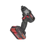 Шурупокрут ударний (гвинтокрут) акумуляторний INTERTOOL WT-0362 з безщітковим двигуном 20 В, 200 Nm, 0-2900 об/хв, 0-4000 уд/хв, 1/4", літій-іон, 2.0 Ач, ЗП 2А, кейс, image _ab__is.image_number.default