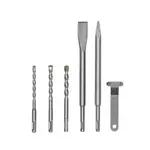 Перфоратор INTERTOOL WT-0163 1500Вт, 3 режима, 0-850 об/хв, 0-4500 уд/мин, 6 Дж, регулировка оборотов, фото , изображение 9