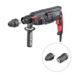 Перфоратор INTERTOOL WT-0171 1000 Вт, 3.2 Дж, 0-1300 об/хв, 0-5100 уд/хв, 3 режими, знімний швидкозатискний патрон, image _ab__is.image_number.default