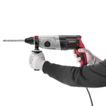 Перфоратор INTERTOOL WT-0172 1000 Вт, 3.2 Дж, 0-1300 об/хв, 0-5100 уд/хв, 3 режими, металевий корпус редуктора, image _ab__is.image_number.default