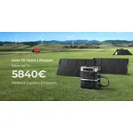 Комплект зарядної станції OUKITEL BP2000E+B2000E + батарея розширення 2200Вт/4096Вт, 2200 Вт, 2048Вт/час, LiFePO4 (літій-залізо-фосфатний), image _ab__is.image_number.default