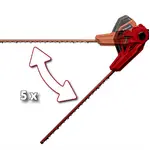 Кусторез телескопический Einhell GC-HH 5056 500 Вт, фото , изображение 3