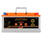 Автомобильный аккумулятор литиевый LP LiFePO4 12V - 100 Ah (+ справа) BMS 1200А 24769, фото 