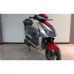 Електроскутер SOKMOTO WOLF сірий з червоними вставками, image 