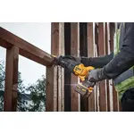 Пила сабельная аккумуляторная DeWALT DCS386NT, 18В XR Li-lon, 0 - 3000 ход/мин, величина хода 28.6 мм, вес 3.5 кг, без аккумуляторов и ЗУ, TSTAK, фото , изображение 7