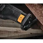 Пилка шабельна акумуляторна DeWALT DCS386T1, 18 В XR Li-lon 6 Аг, 0 - 3000 ход/хв, величина ходу 28.6 мм, вага 3.5 кг, 1 акумулятор, зарядний пристрій, TSTAK, image _ab__is.image_number.default