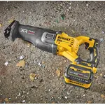 Пилка шабельна акумуляторна DeWALT DCS386T1, 18 В XR Li-lon 6 Аг, 0 - 3000 ход/хв, величина ходу 28.6 мм, вага 3.5 кг, 1 акумулятор, зарядний пристрій, TSTAK, image _ab__is.image_number.default