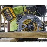 Пилка дискова акумуляторна DeWALT DCS578X2, 54В XR FLEXVOLT Li-lon 3 Аг, диск 190х30 мм, у валізі TSTAK, image _ab__is.image_number.default