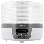 Сушилка для продуктов Ardesto FDB-5321T, 250Вт, поддонов -5x3см, диаметр-32см, таймер, электронное управление, пластик, белый, фото , изображение 2