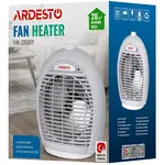 Тепловентилятор ARDESTO FHK-2000GY, 20м2, 2000Вт, механическое управление, спиральный нагревательный элемент, серый, фото , изображение 4