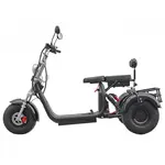 Электроскутер Maxxter TRIKE 2.0 (blaсk) 2000 Вт, черный, фото , изображение 3
