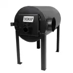 Печь буржуйка Экожар Про 200 горизонтальная, фото , изображение 2