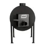 Печь буржуйка Экожар Про 500 вертикальная, фото , изображение 2