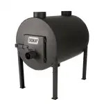 Печь буржуйка Экожар Про 500 вертикальная, фото 