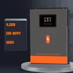 Гибридный инвертор PowMr 4500W 24V POW-HVM4.5K-24V + WiFi, фото , изображение 6