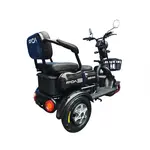 Электротрайк FADA OLDi MAX 1100W (трехколесный электроскутер) серый, фото , изображение 3