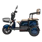 Электроскутер Atlas Elegant Trike 800W Cyan Blue, фото , изображение 4