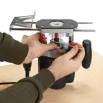 Фрезер ручной электрический INTERTOOL WT-0920 1200 Вт, фото , изображение 11