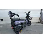 Электротрайк FADA OLDi MAX 1100W (трехколесный электроскутер) фиолетовый, фото , изображение 3