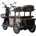 Электротрайк Crosser TR4 Vagon (трехколесный электроскутер) красный 800w, фото , изображение 8