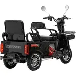 Электротрайк Crosser TR5 Tansit (трехколесный электроскутер) синий 800w, фото , изображение 6