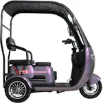 Електротрайк Crosser TR3 (триколісний електроскутер) фіолетовий 800w, image _ab__is.image_number.default